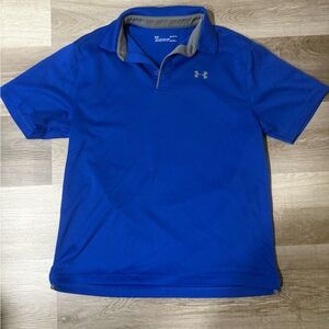 Under Armour Men's Blue Polo Shirt